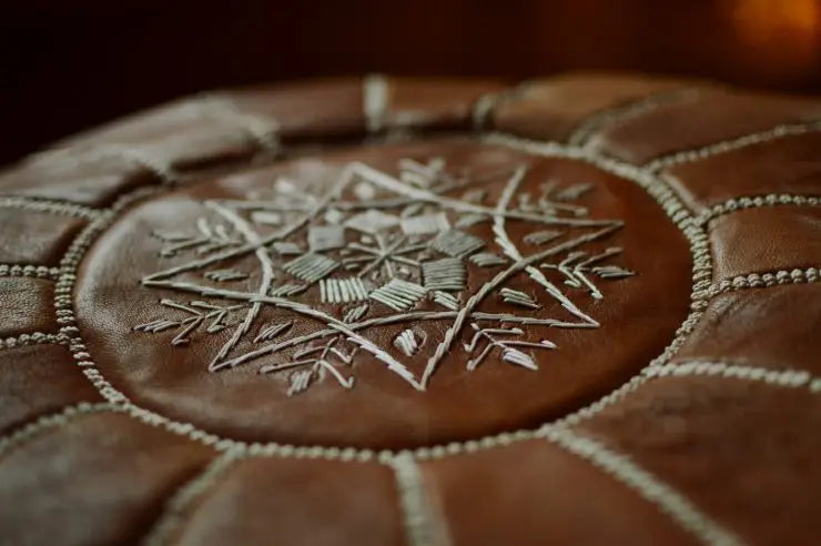 How to Clean Your Moroccan Leather Ottoman / Pouf: A Step-by-Step Guide