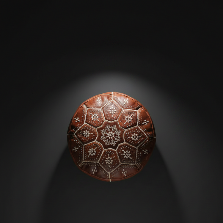 Tile Design Ottomans - Moroccan Ottomans