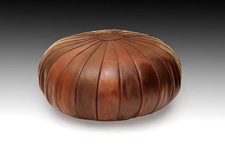 Pumpkin Design Ottomans - Moroccan Ottomans