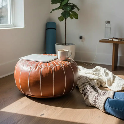 Minimalist Style Ottoman - Lived In